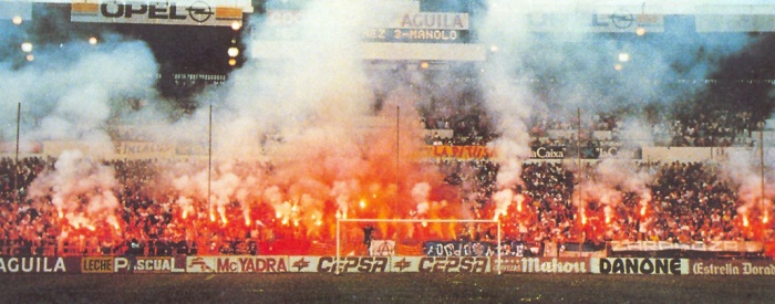 Peña zaragocista Ligallo Fondo Norte Real Zaragoza. Zarapasionpedia