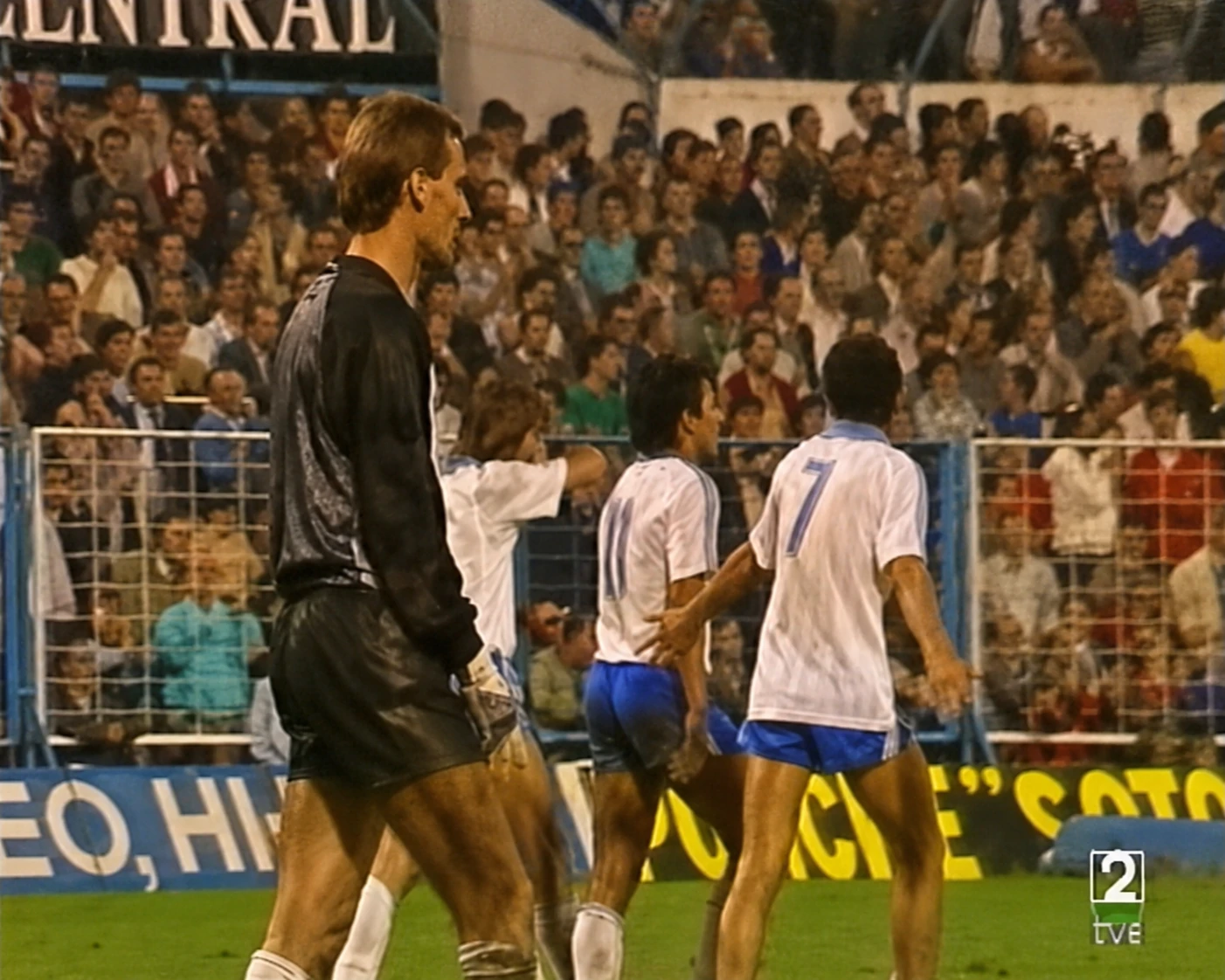 Recreación del Real Zaragoza-Sevilla del 8-1