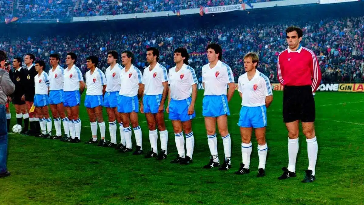 Final de la Copa del Rey de 1986 · alineación 1