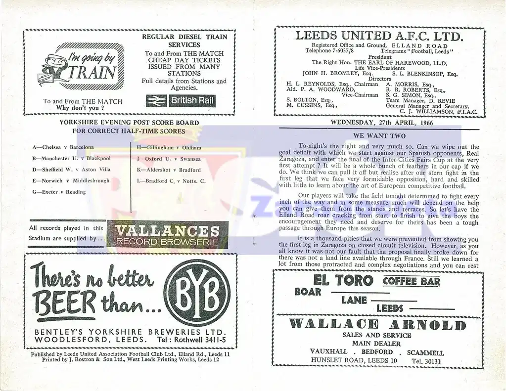 Leeds United – Real Zaragoza · página 2