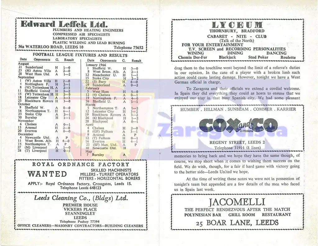 Leeds United – Real Zaragoza · página 6