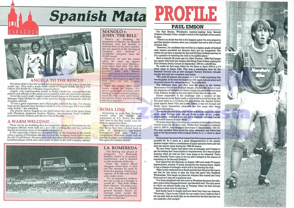 Wrexham AFC – Real Zaragoza · página 7