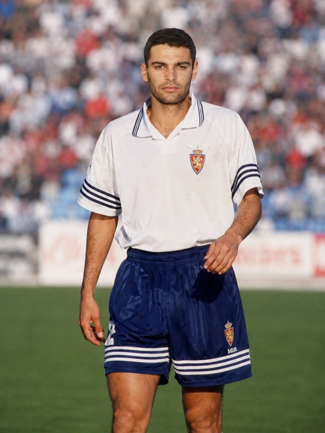 Recreación fotográfica de Javi Peña con el Real Zaragoza