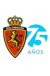 Escudo del 75 aniversario del Real Zaragoza